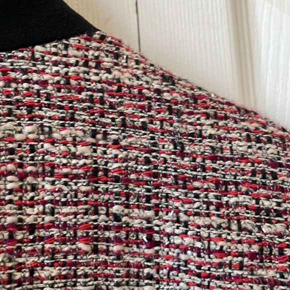 VINTAGE TEXTURED SPARKLY KASPER BLAZER - Picture 9 of 9